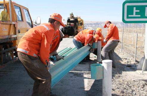 廢舊波形護欄再利用